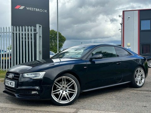 Audi A5 2.0 Tfsi Black Black #6