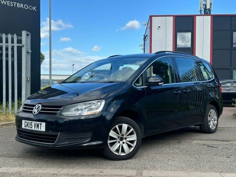 Volkswagen Sharan 2.0 Tdi Bluemotion GK15VMT Black #2