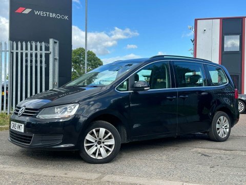 Volkswagen Sharan 2.0 Tdi Bluemotion GK15VMT Black #3