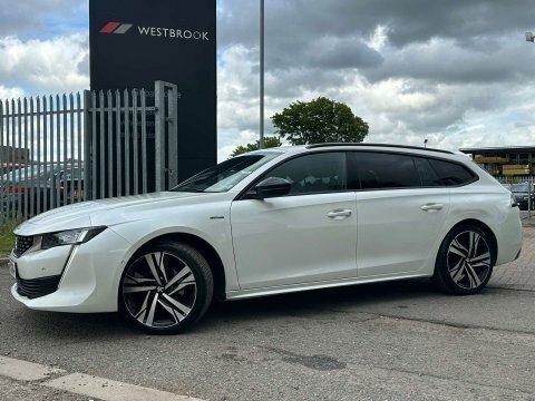 Peugeot 508 1.5 Bluehdi Gt CY19XGN White #6