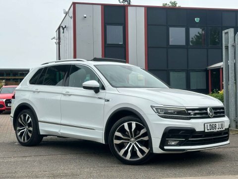 Volkswagen Tiguan 2.0 Tdi R-line LD68JJU White #3