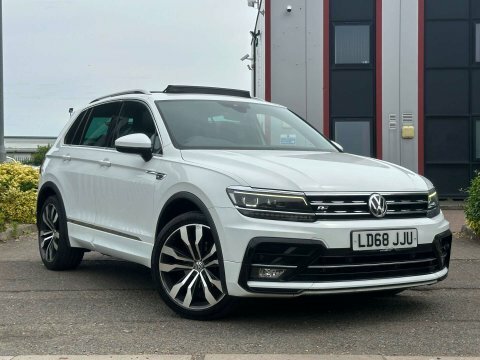 Volkswagen Tiguan 2.0 Tdi R-line LD68JJU White #2