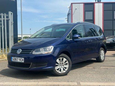 Volkswagen Sharan Mpv White #6