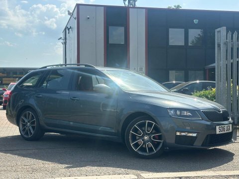 Skoda Octavia 2.0 Tdi Vrs SO16UGK Grey #3