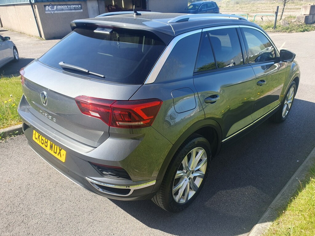 Volkswagen T-Roc 1.6 Tdi Sel CK68WDX Grey #6