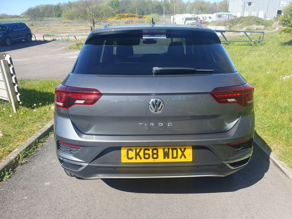Volkswagen T-Roc 1.6 Tdi Sel CK68WDX Grey #5