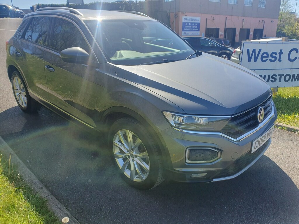 Volkswagen T-Roc 1.6 Tdi Sel CK68WDX Grey #3