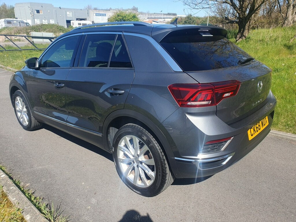 Volkswagen T-Roc 1.6 Tdi Sel CK68WDX Grey #4
