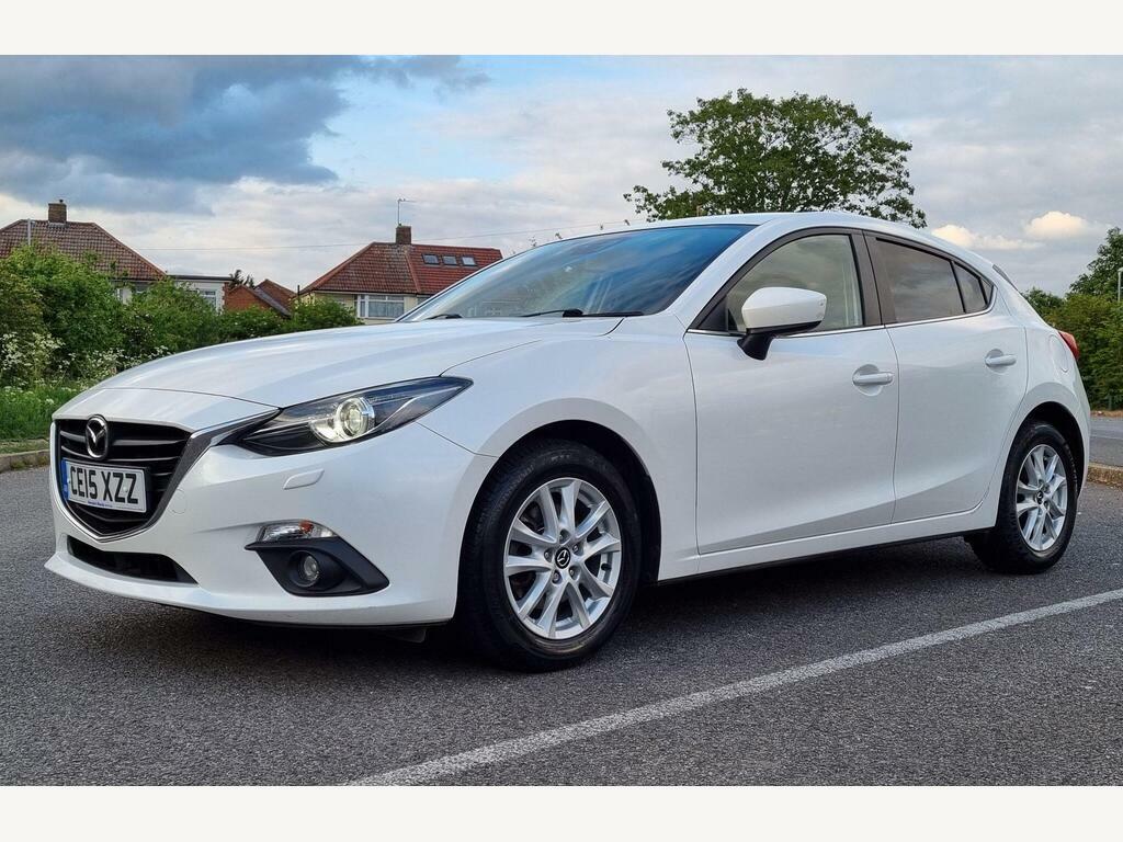 Mazda 3 2.0 Skyactiv-g Se-l Euro 5 S S CE15XZZ White #3