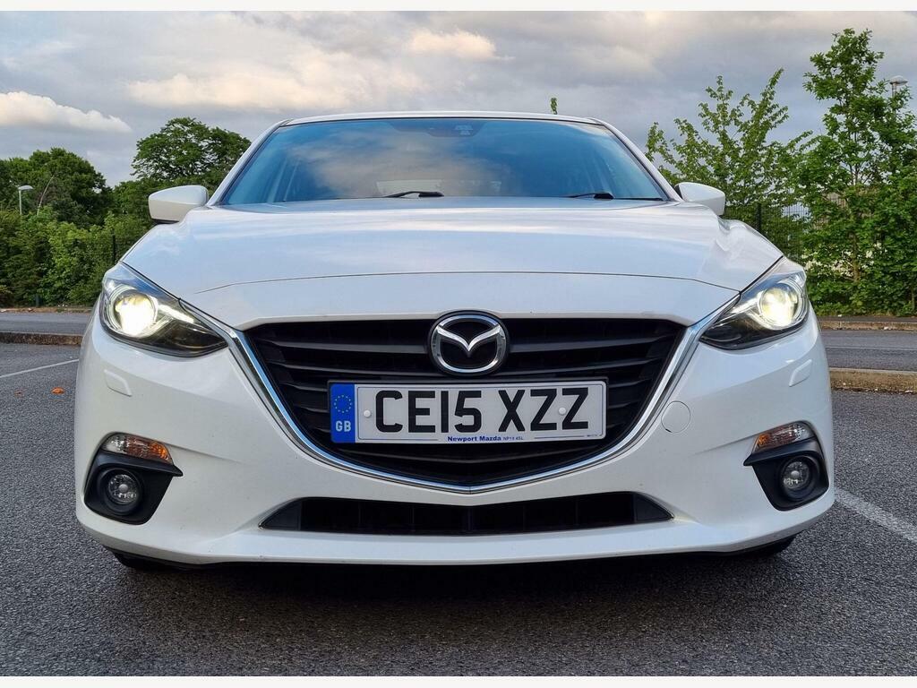 Mazda 3 2.0 Skyactiv-g Se-l Euro 5 S S CE15XZZ White #2