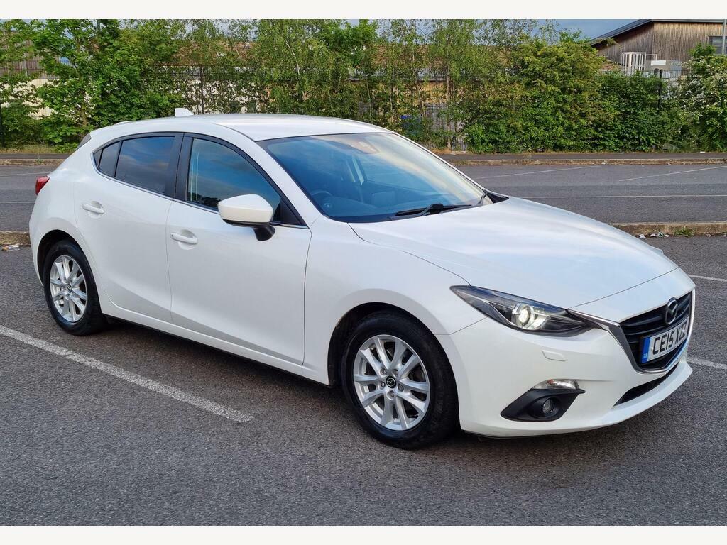 Mazda 3 2.0 Skyactiv-g Se-l Euro 5 S S CE15XZZ White #6