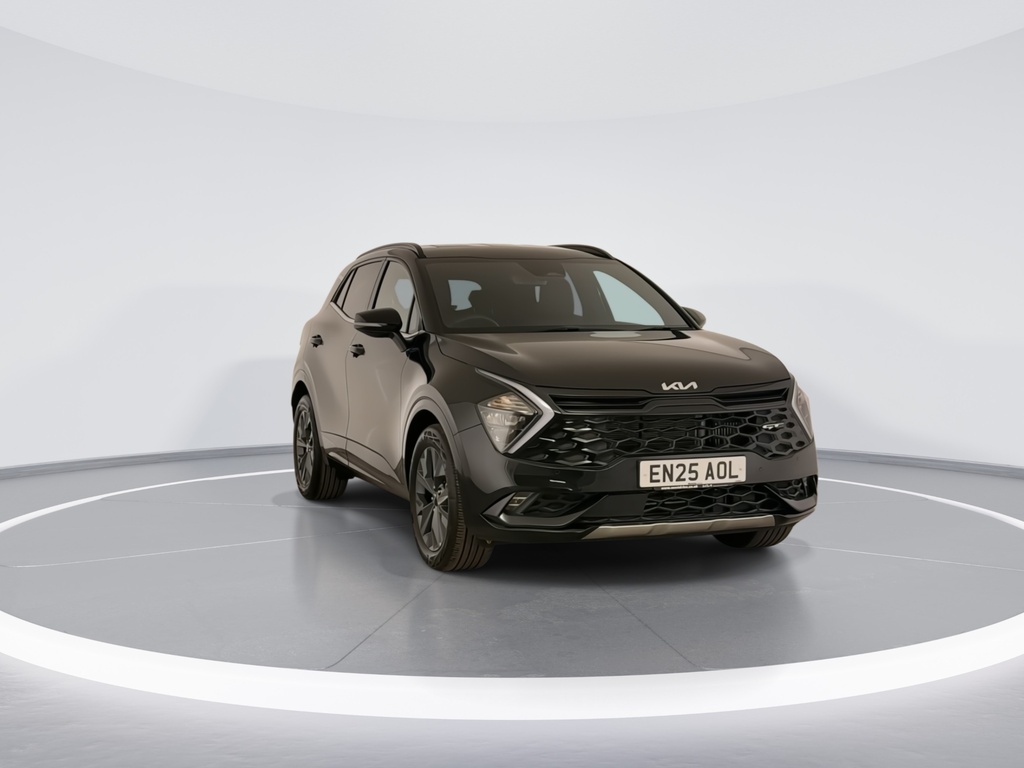 Kia Sportage 1.6T Gdi 207 Hev Gt-line EN25AOL Black #2