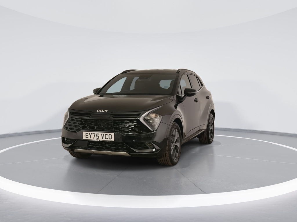 Kia Sportage 1.6T Gdi 207 Hev Gt-line EY75VCO Black #3