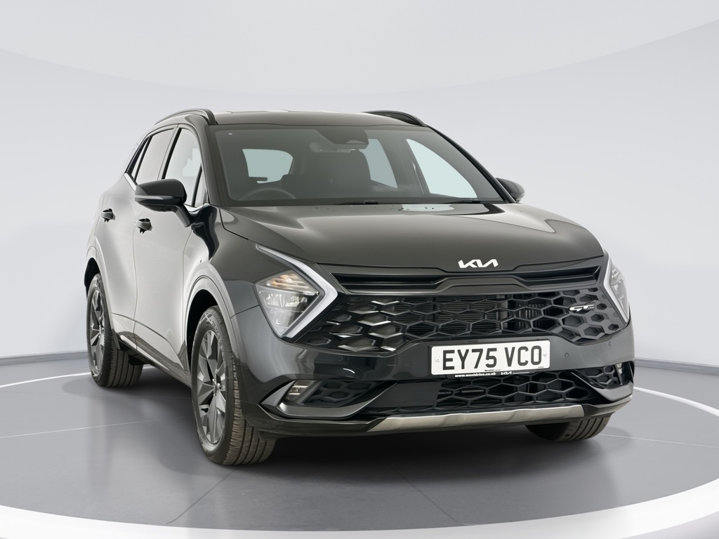 Kia Sportage 1.6T Gdi 207 Hev Gt-line EY75VCO Black