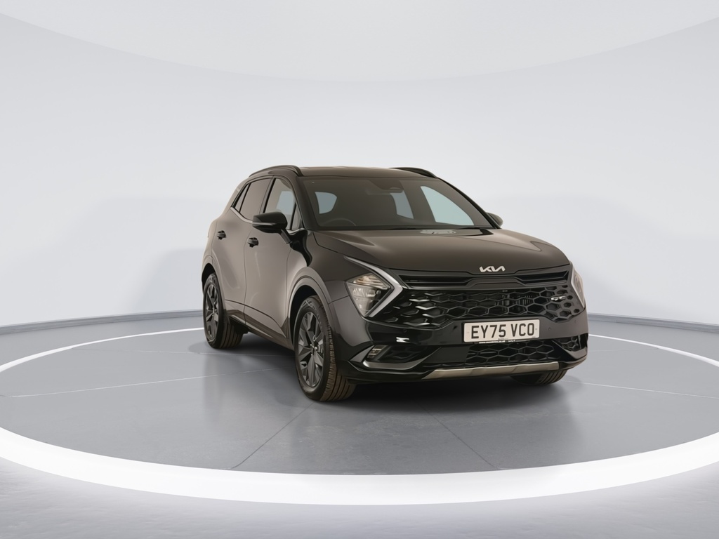 Kia Sportage 1.6T Gdi 207 Hev Gt-line EY75VCO Black #2