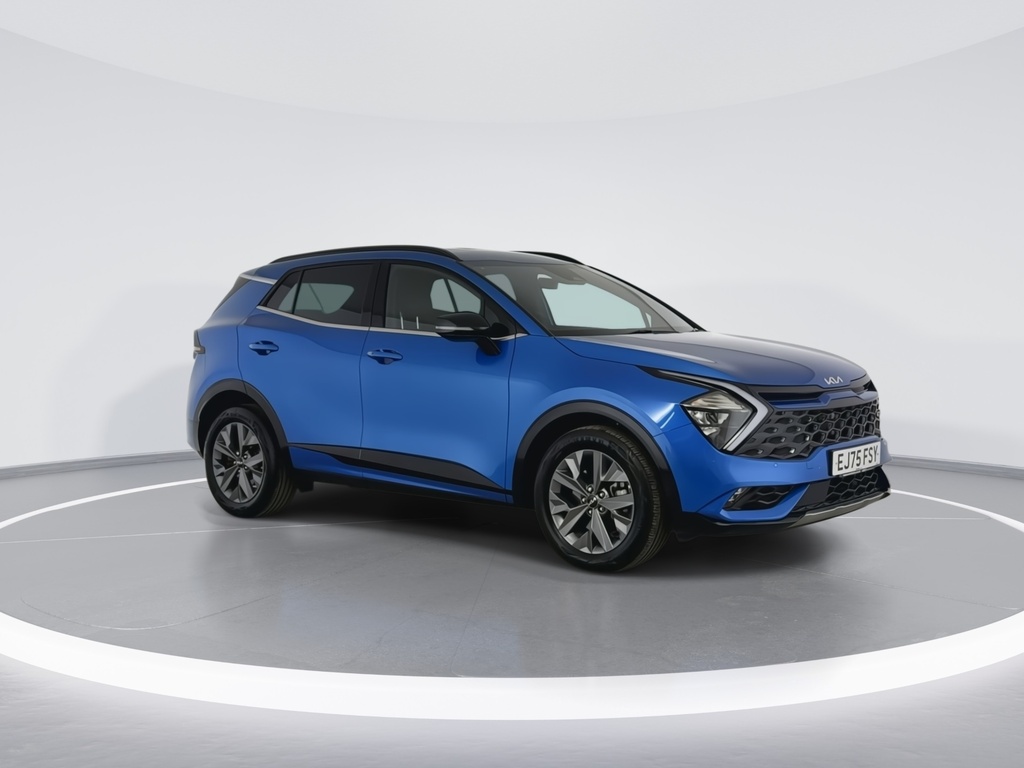 Kia Sportage 1.6T Gdi 207 Hev Gt-line EJ75FSY Blue #2