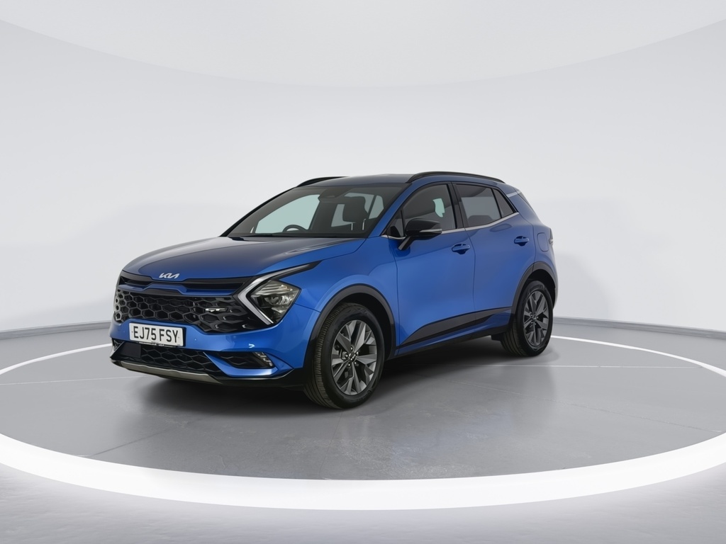 Kia Sportage 1.6T Gdi 207 Hev Gt-line EJ75FSY Blue #4