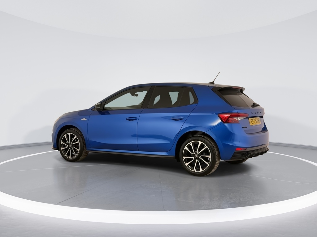 Skoda Fabia 1.0 Tsi 116 Monte Carlo Edition EF25ONO Blue #5