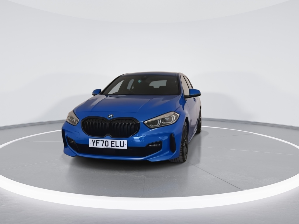 BMW 1 Series 118D M Sport Step YF70ELU Blue #4