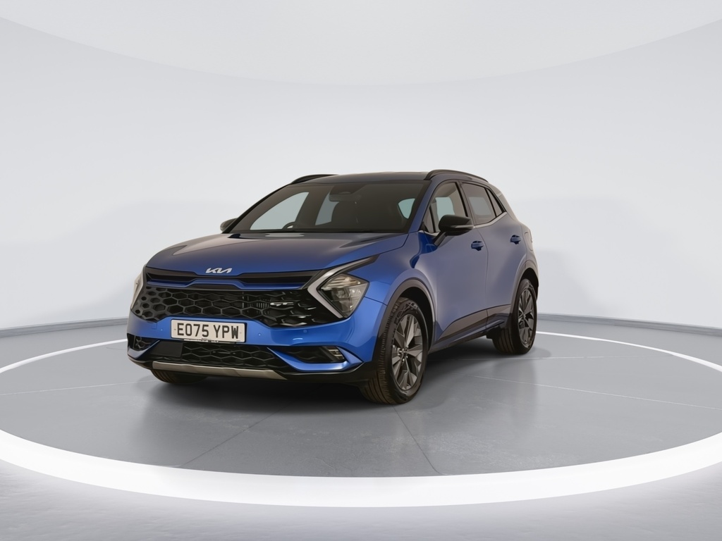Kia Sportage 1.6T Gdi 207 Hev Gt-line EO75YPW Blue #3