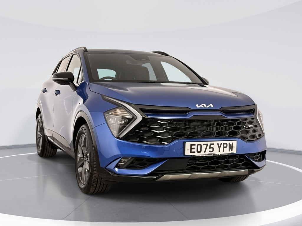 Kia Sportage 1.6T Gdi 207 Hev Gt-line EO75YPW Blue