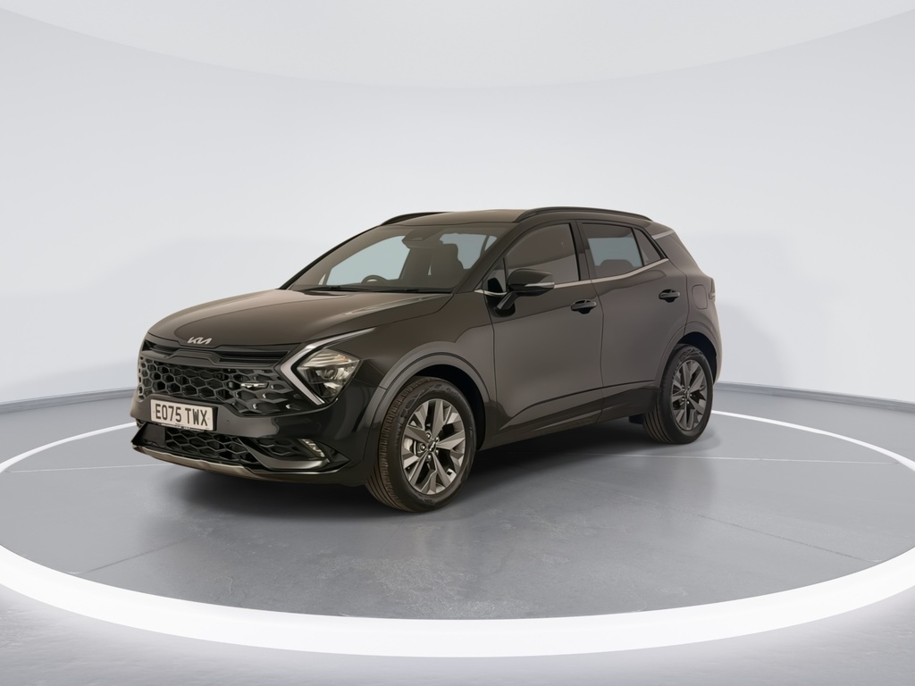 Kia Sportage 1.6T Gdi 207 Hev Gt-line EO75TWX Black #4