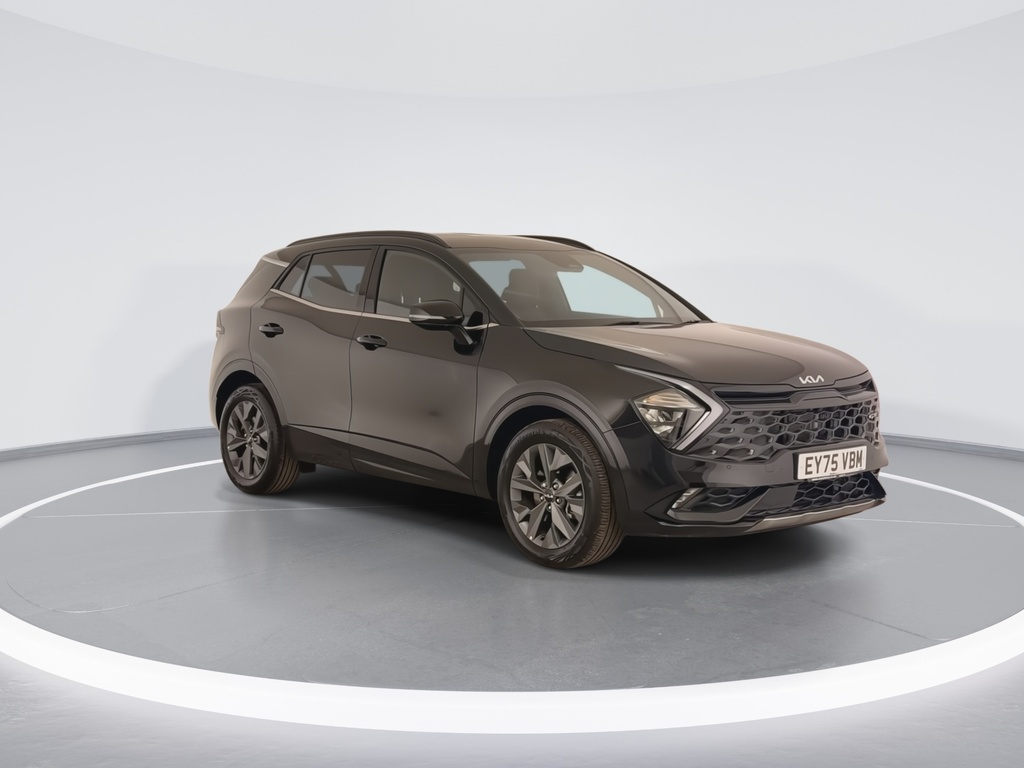 Kia Sportage 1.6T Gdi 207 Hev Gt-line EY75VBM Black #2