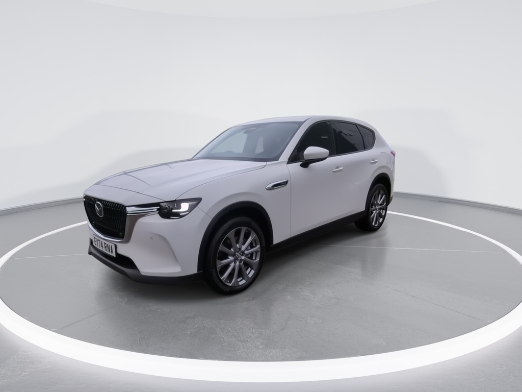 Mazda CX-60 2.5 Phev Exclusive-line EY74RNA White #4