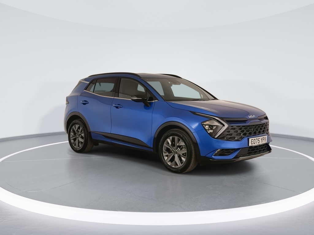 Kia Sportage 1.6T Gdi 207 Hev Gt-line EO75YPV Blue #2