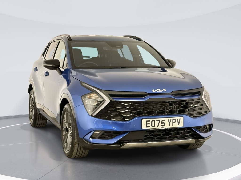 Kia Sportage 1.6T Gdi 207 Hev Gt-line EO75YPV Blue