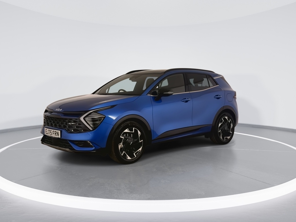 Kia Sportage 1.6T Gdi 157 48V Isg Gt-line S Dct EJ75FRN Blue #4