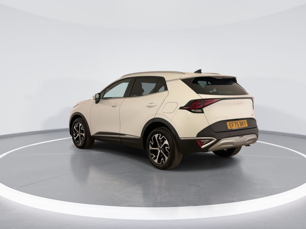 Kia Sportage 1.6T Gdi 207 Hev 3 EF75BKY White #6