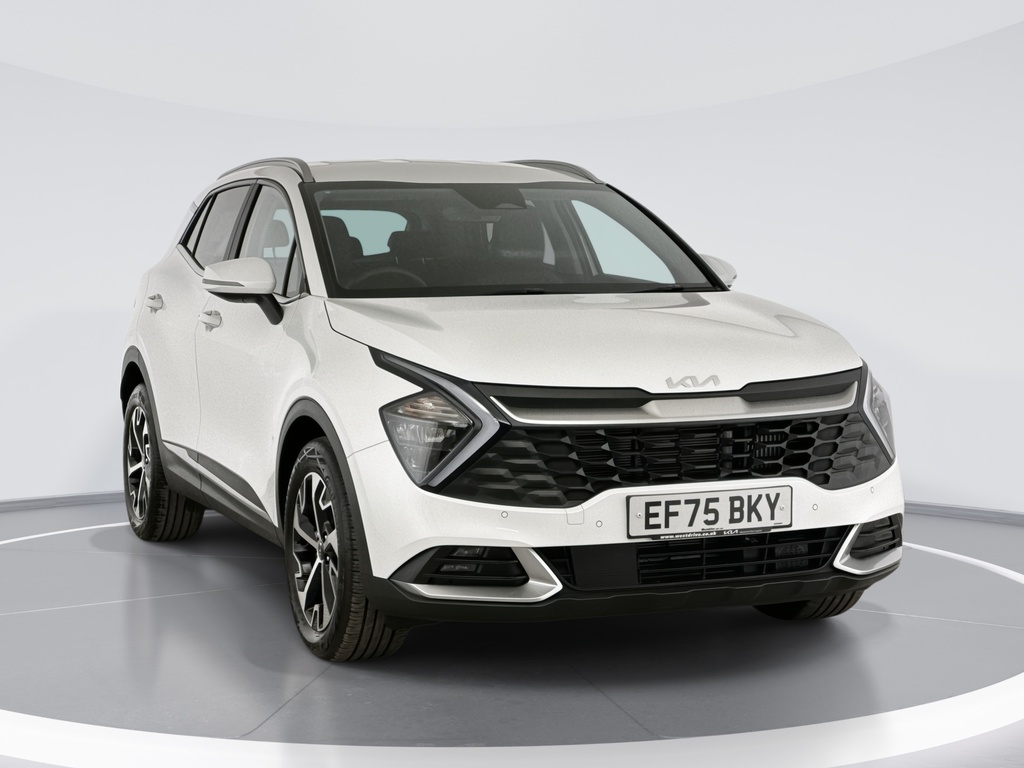 Kia Sportage 1.6T Gdi 207 Hev 3 White