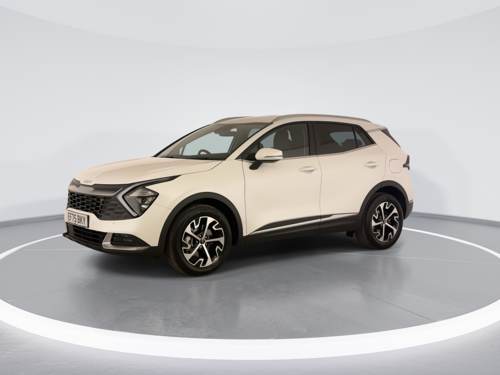 Kia Sportage 1.6T Gdi 207 Hev 3 EF75BKY White #4