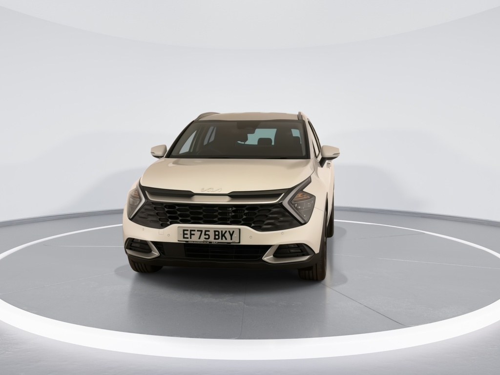 Kia Sportage 1.6T Gdi 207 Hev 3 EF75BKY White #3