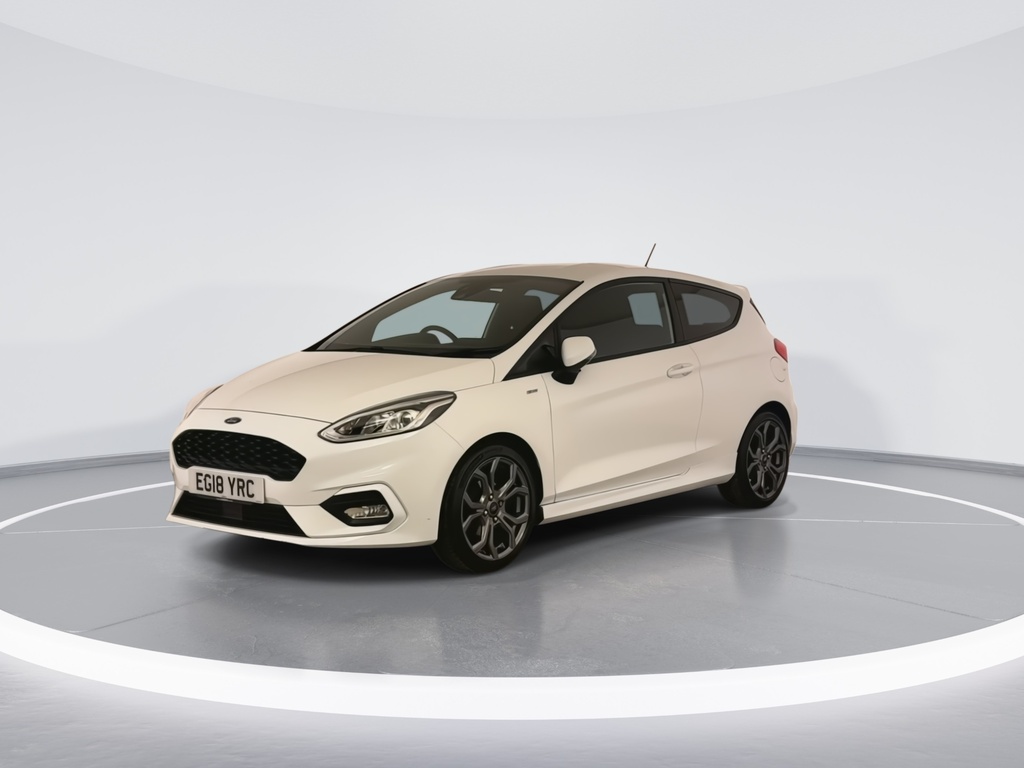 Ford Fiesta 1.0 Ecoboost 140 St-line EG18YRC White #4