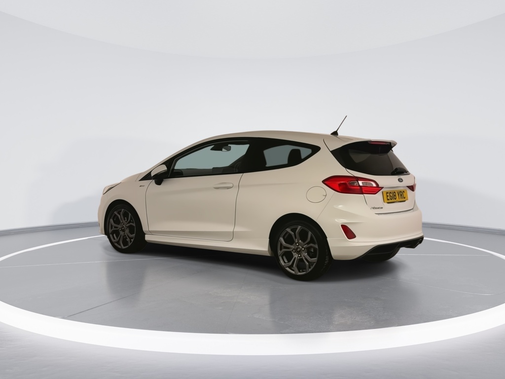 Ford Fiesta 1.0 Ecoboost 140 St-line EG18YRC White #6