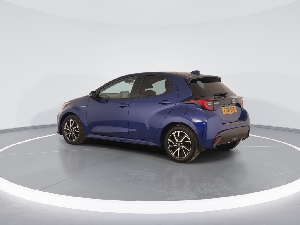 Toyota Yaris 1.5 Hybrid Design Cvt EN21BDE Blue #6