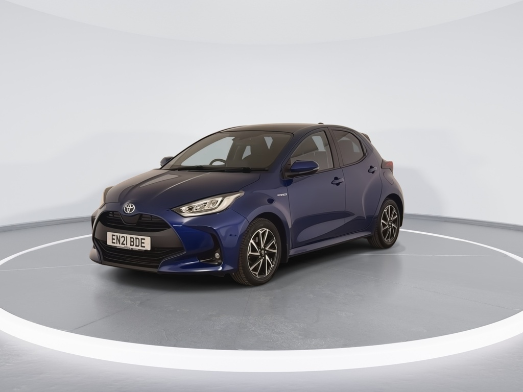 Toyota Yaris 1.5 Hybrid Design Cvt EN21BDE Blue #4