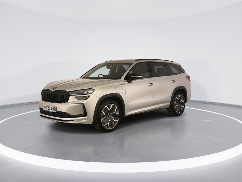 Skoda Kodiaq 1.5 Tsi Iv 25.7Kwh Sportline Suv Plug-i ET25DXD Silver #4