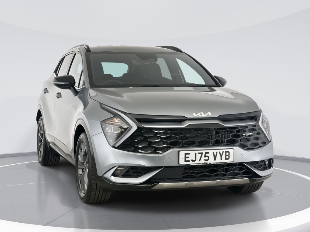Kia Sportage 1.6T Gdi 207 Hev Gt-line Silver