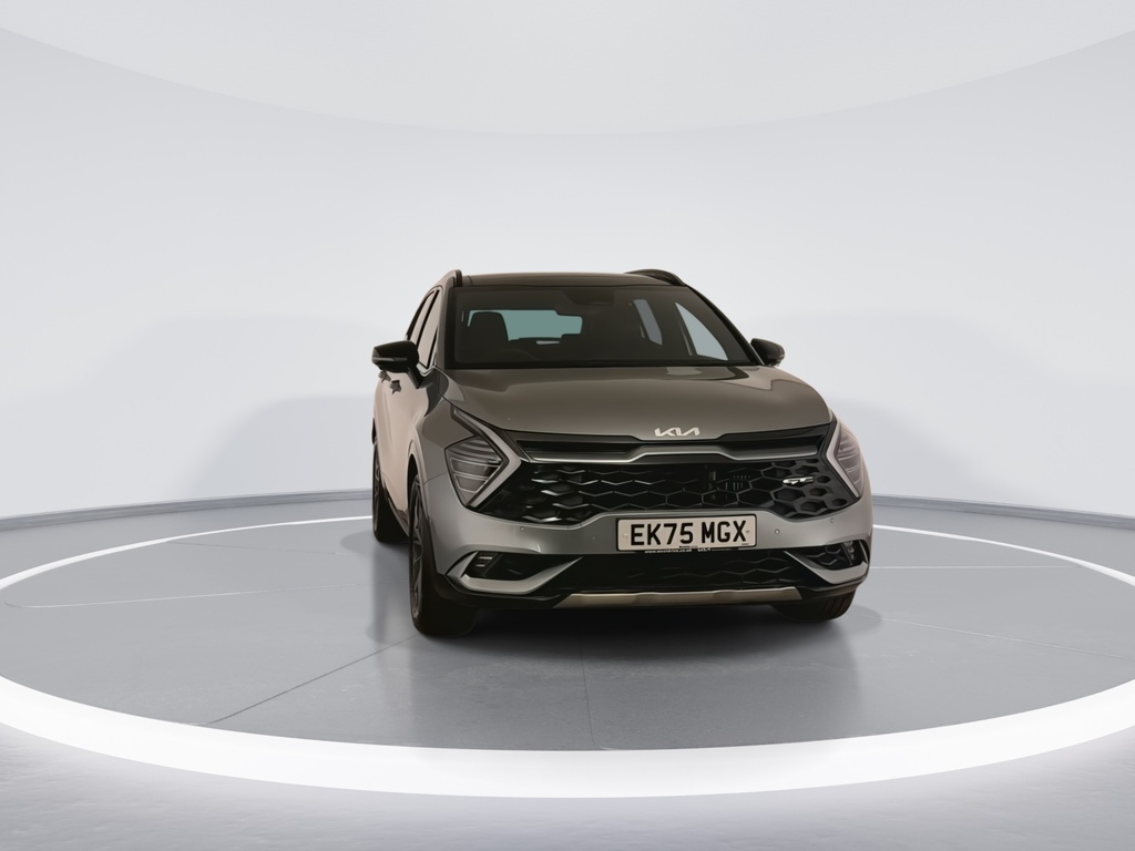 Kia Sportage 1.6T Gdi 207 Hev Gt-line S EK75MGX Silver #3