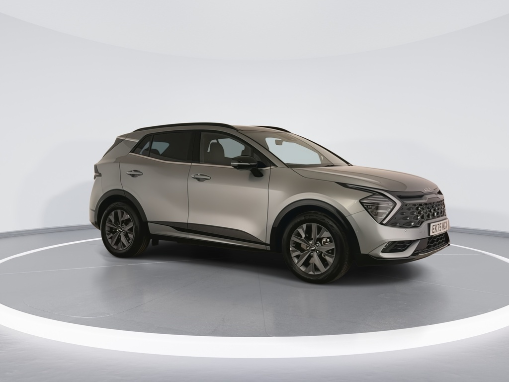 Kia Sportage 1.6T Gdi 207 Hev Gt-line S EK75MGX Silver #2