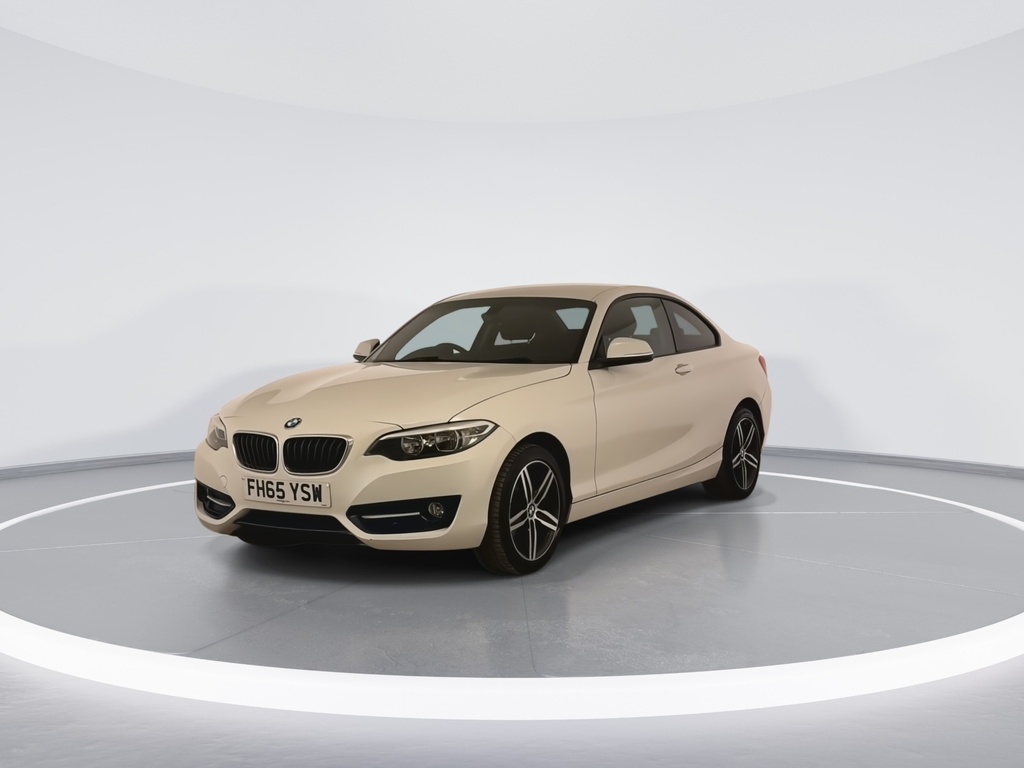 BMW 2 Series 218I Sport FH65YSW White #4