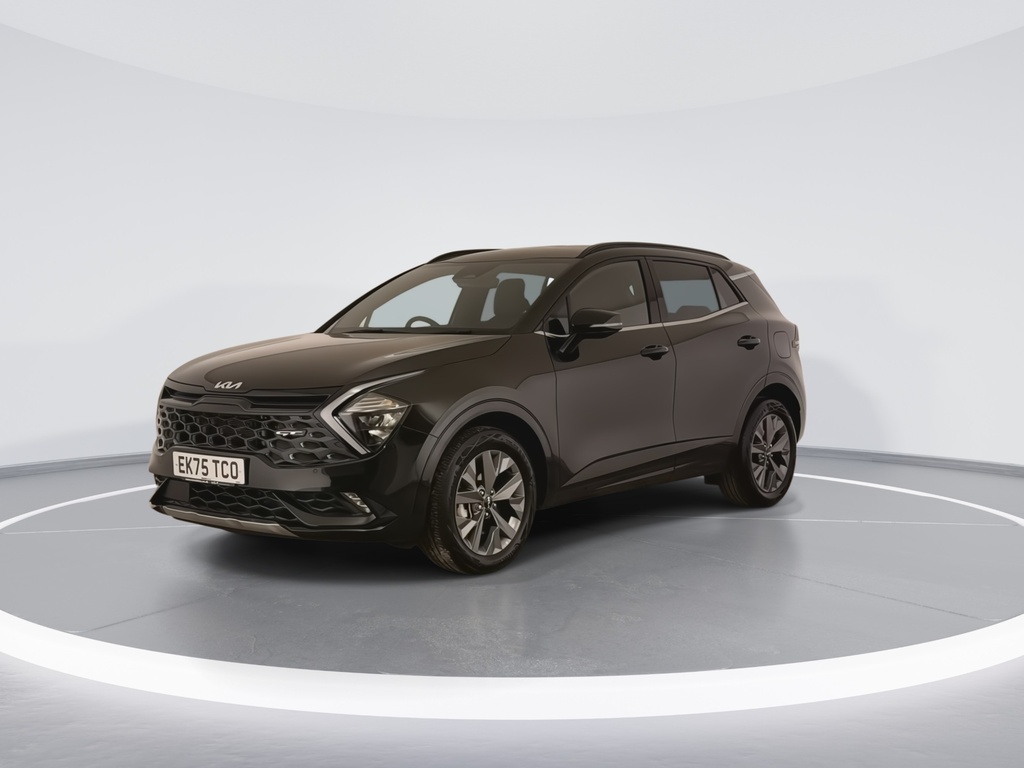 Kia Sportage 1.6T Gdi 207 Hev Gt-line EK75TCO Black #3