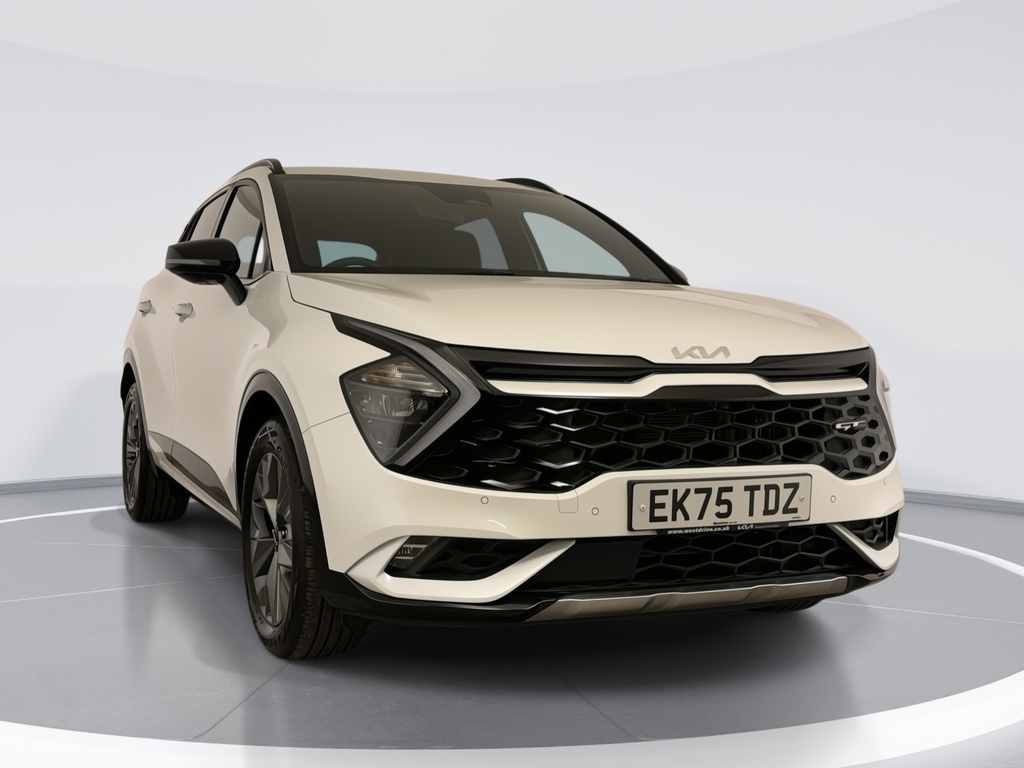 Kia Sportage 1.6T Gdi 207 Hev Gt-line White