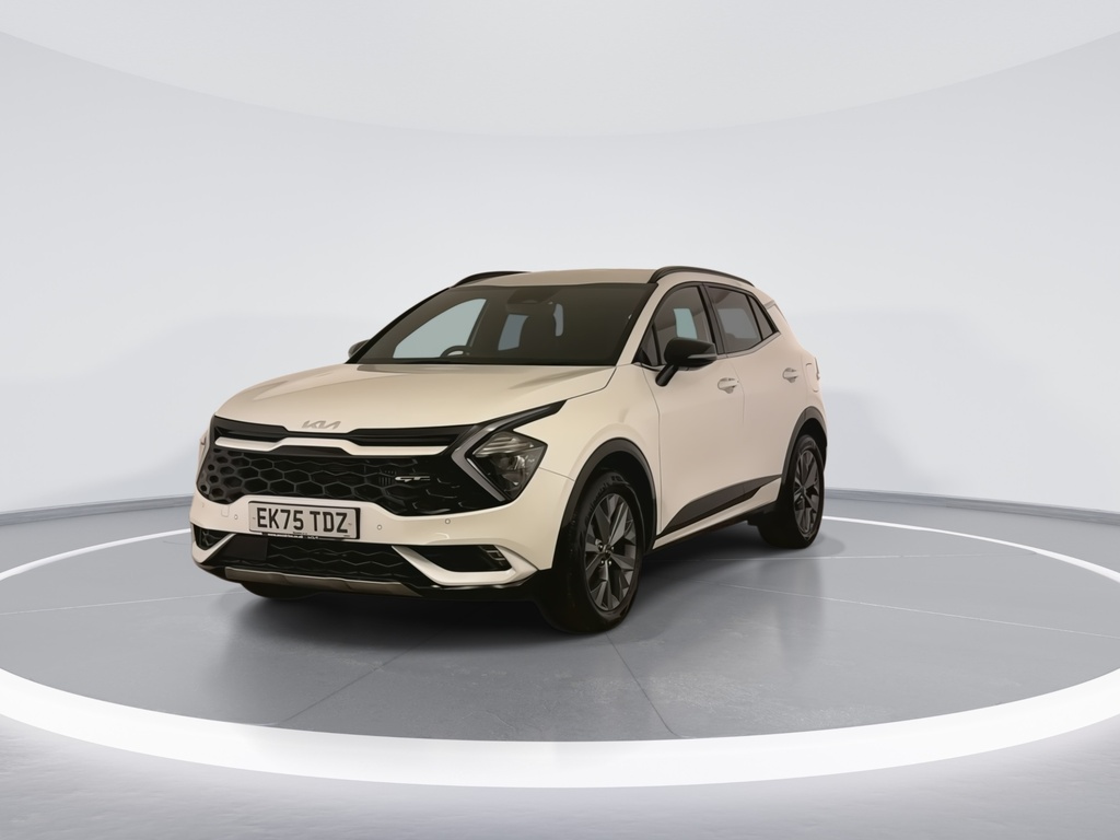 Kia Sportage 1.6T Gdi 207 Hev Gt-line EK75TDZ White #4