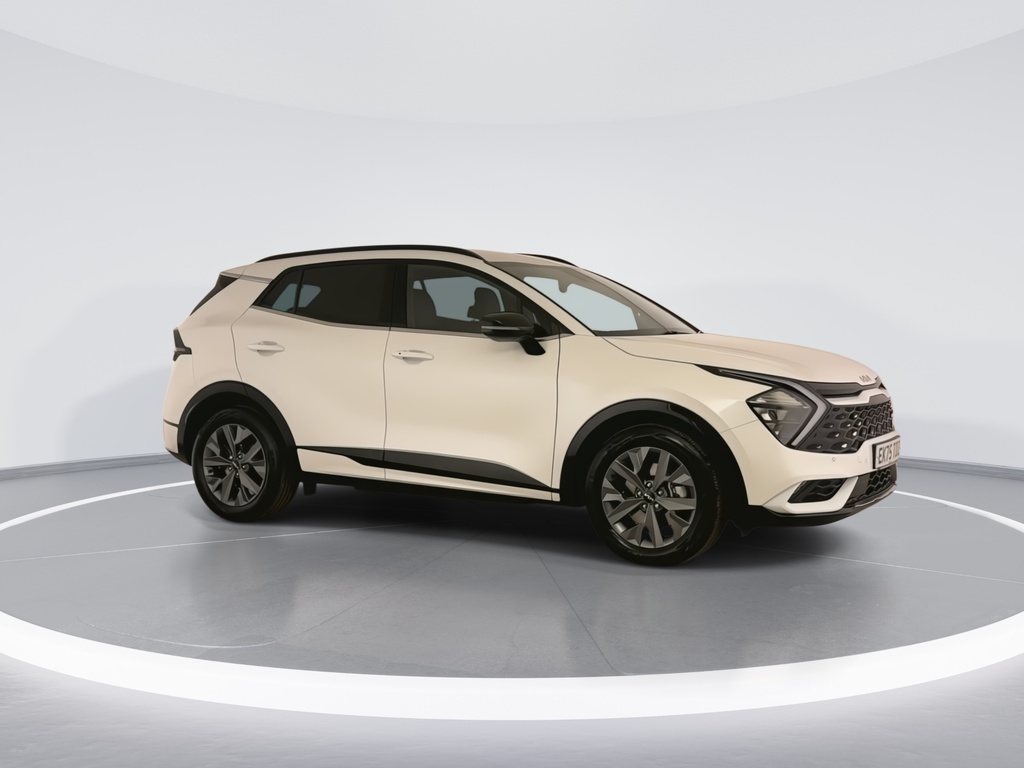 Kia Sportage 1.6T Gdi 207 Hev Gt-line EK75TDZ White #2