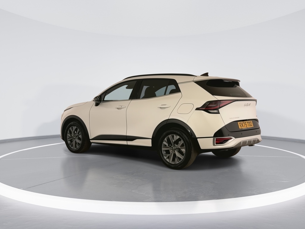 Kia Sportage 1.6T Gdi 207 Hev Gt-line EK75TDZ White #6