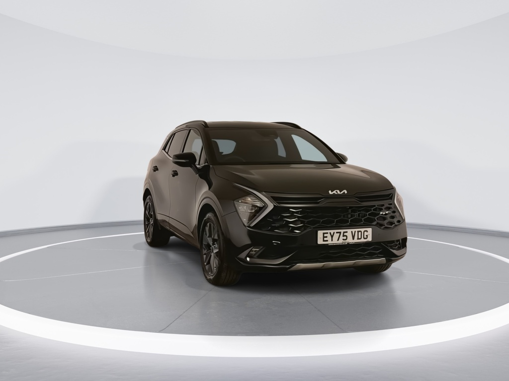 Kia Sportage 1.6T Gdi 207 Hev Gt-line EY75VDG Black #3